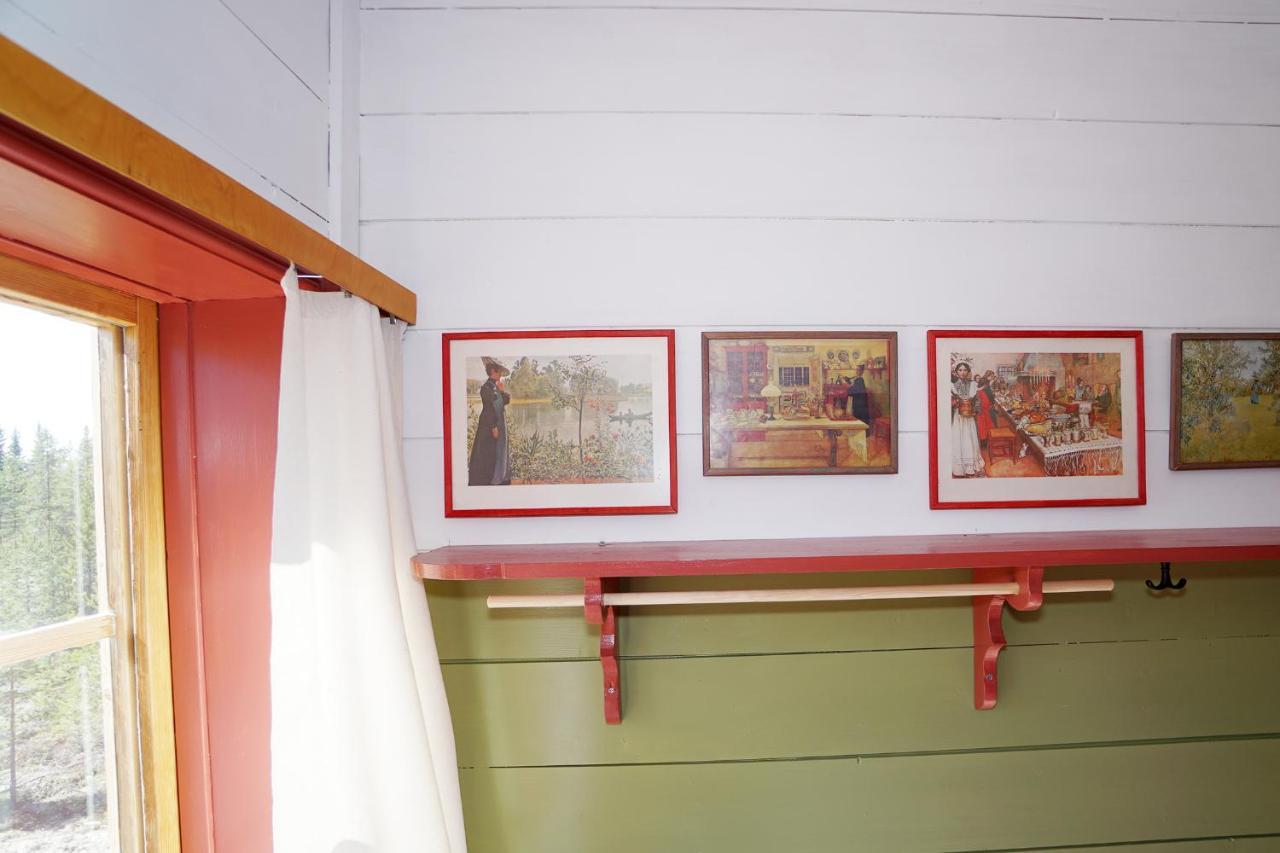 Mittjas Vallen Timber Lodge & Cabins Edsbyn Eksteriør bilde